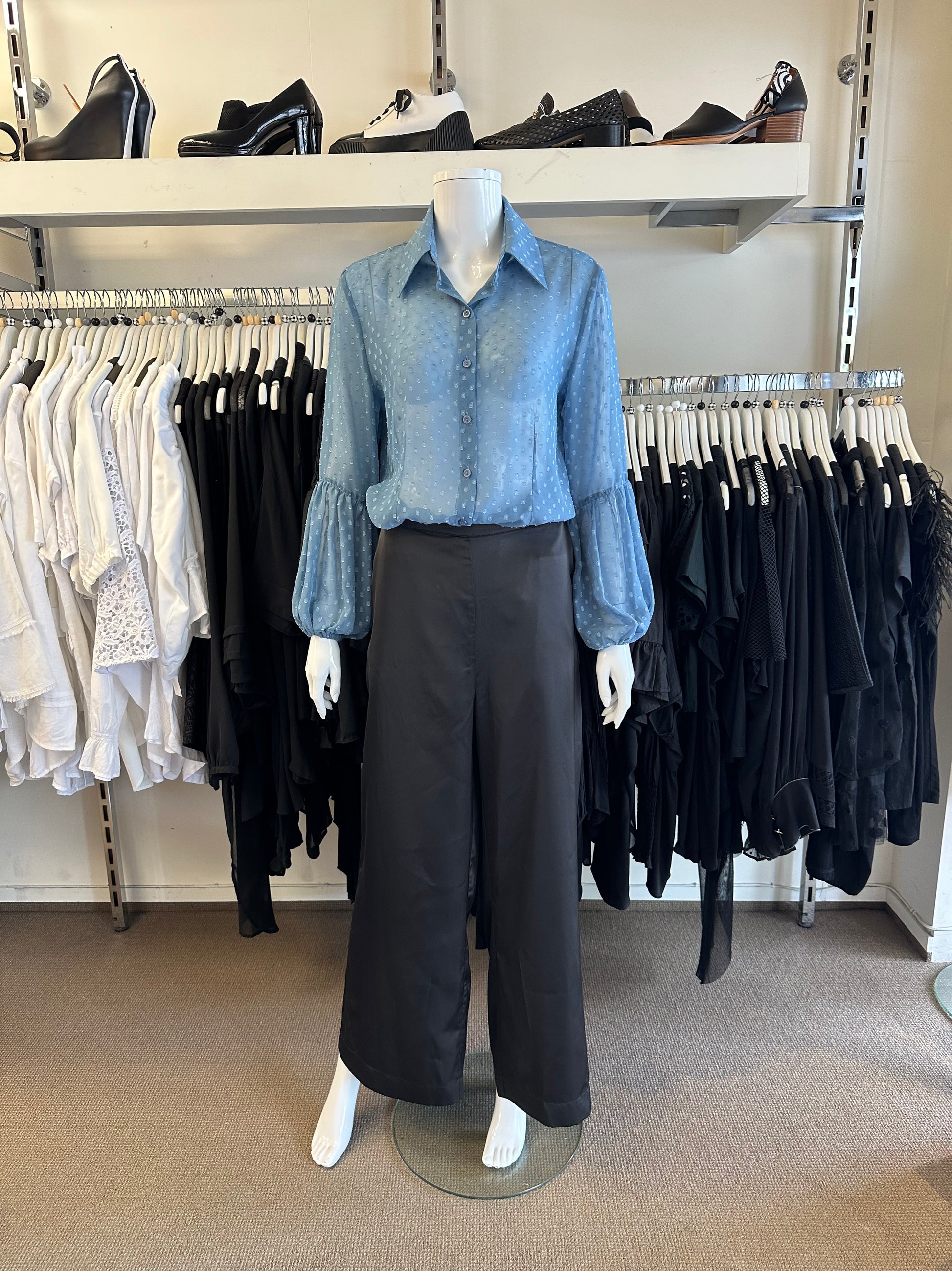 Repertoire Shirt, Size 8, Colour blue