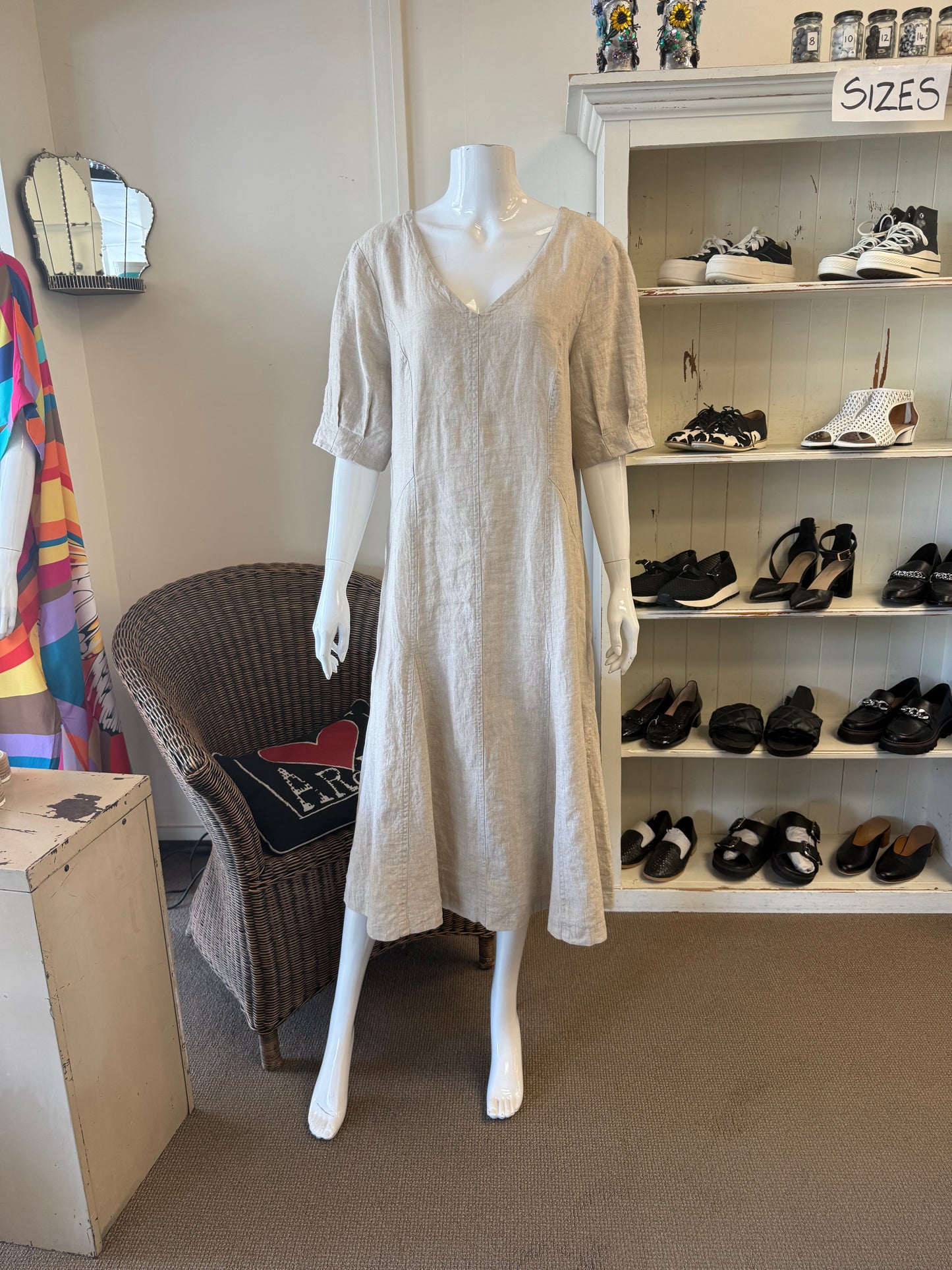 Verge Linen Dress