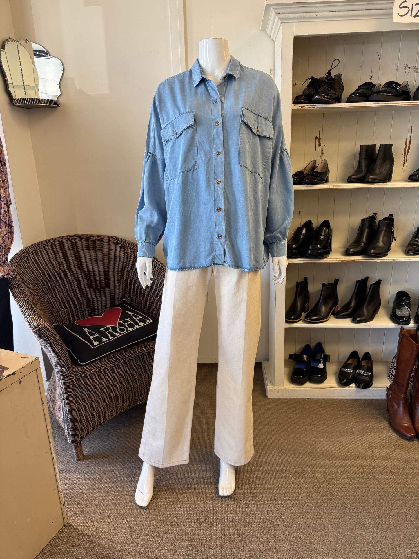 Sessùn Denim Shirt