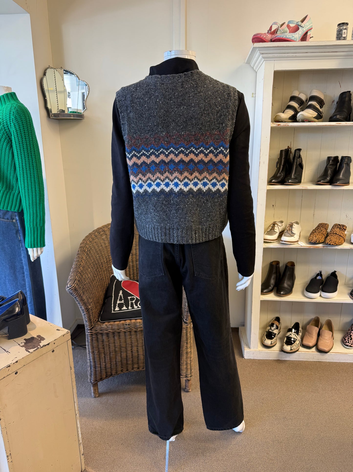 Cornwall Golden Light Knitted Vest