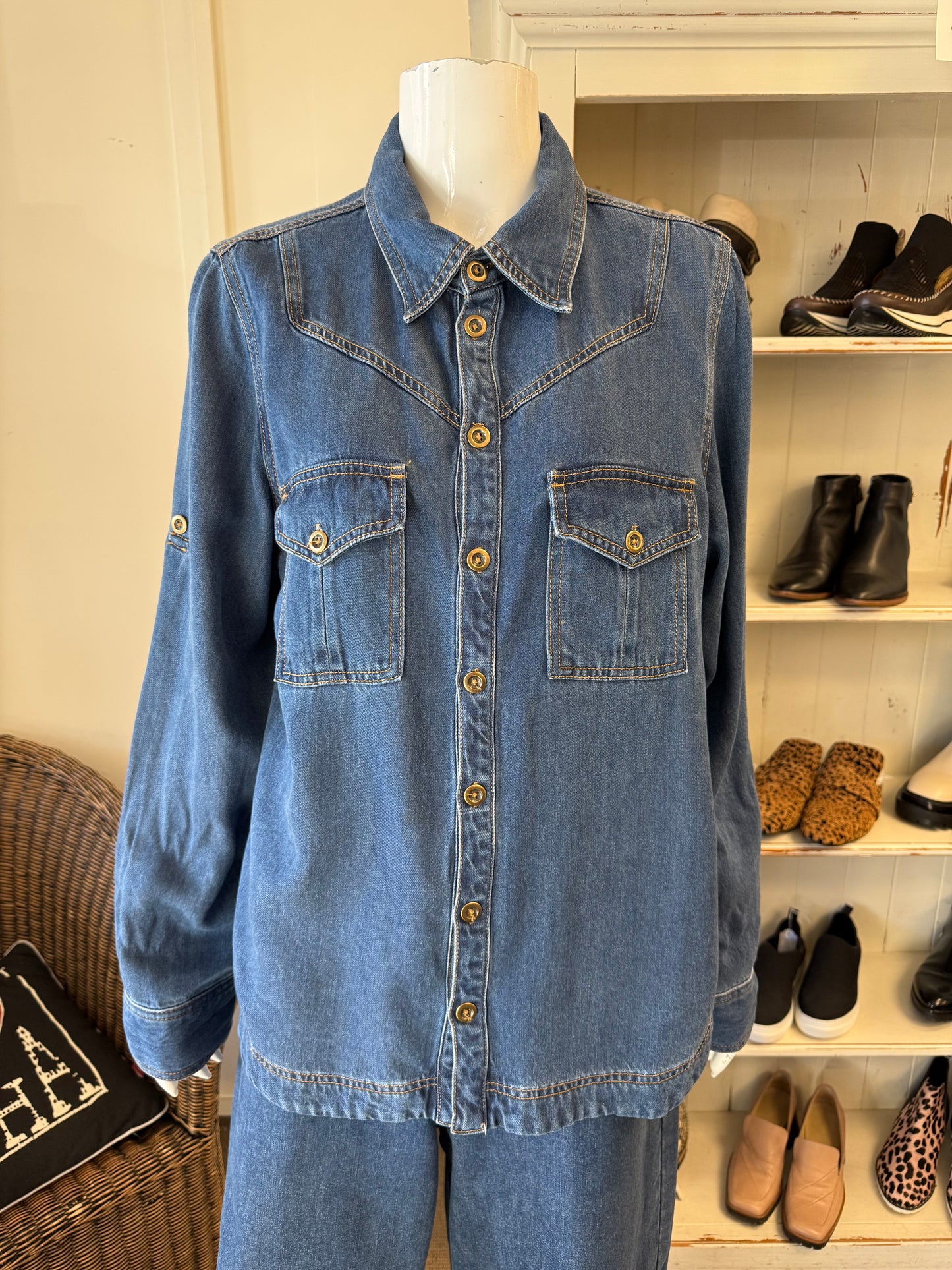 Boom Shanker Denim Shirt