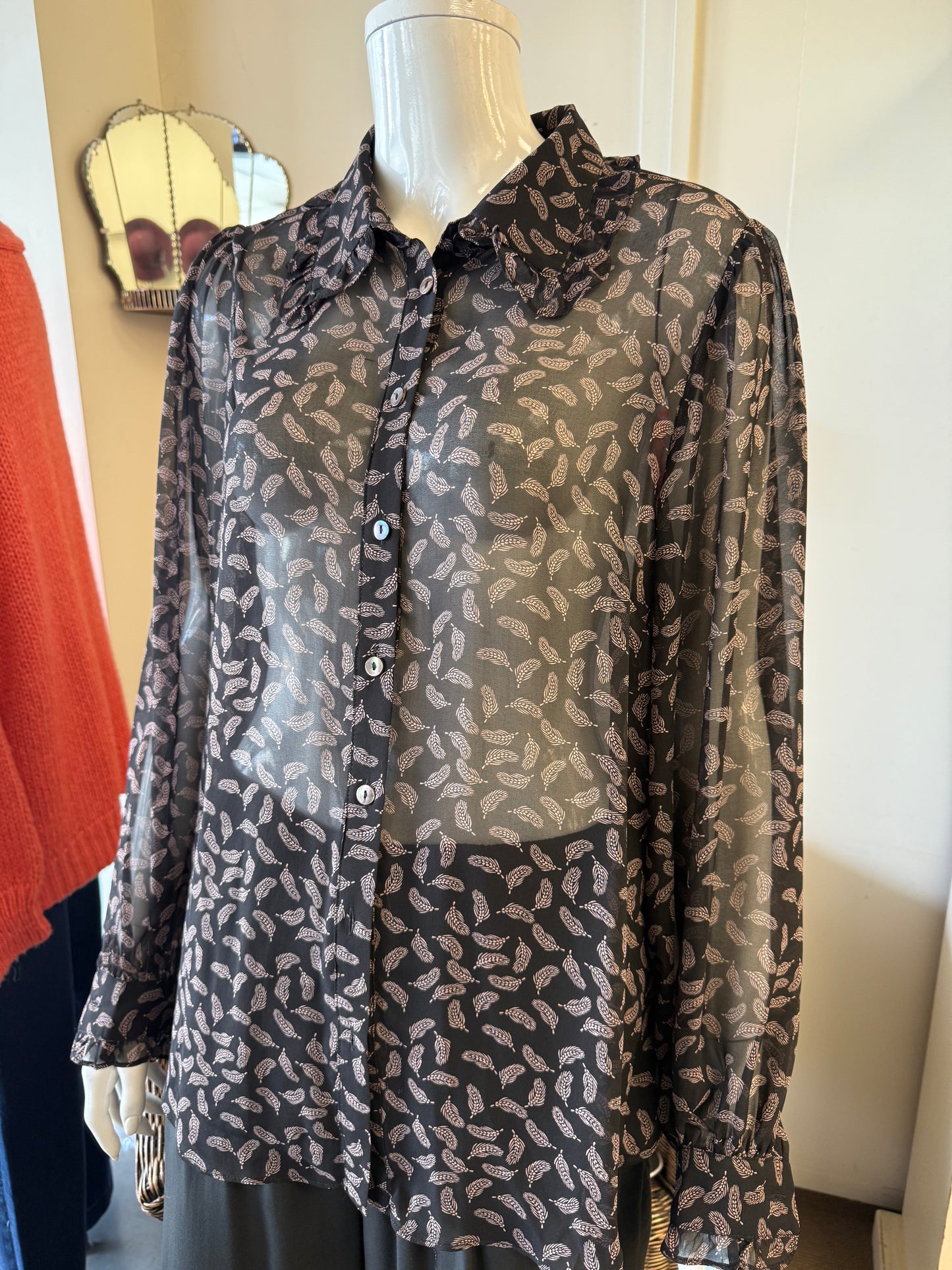 Siren Frill Collar Shirt