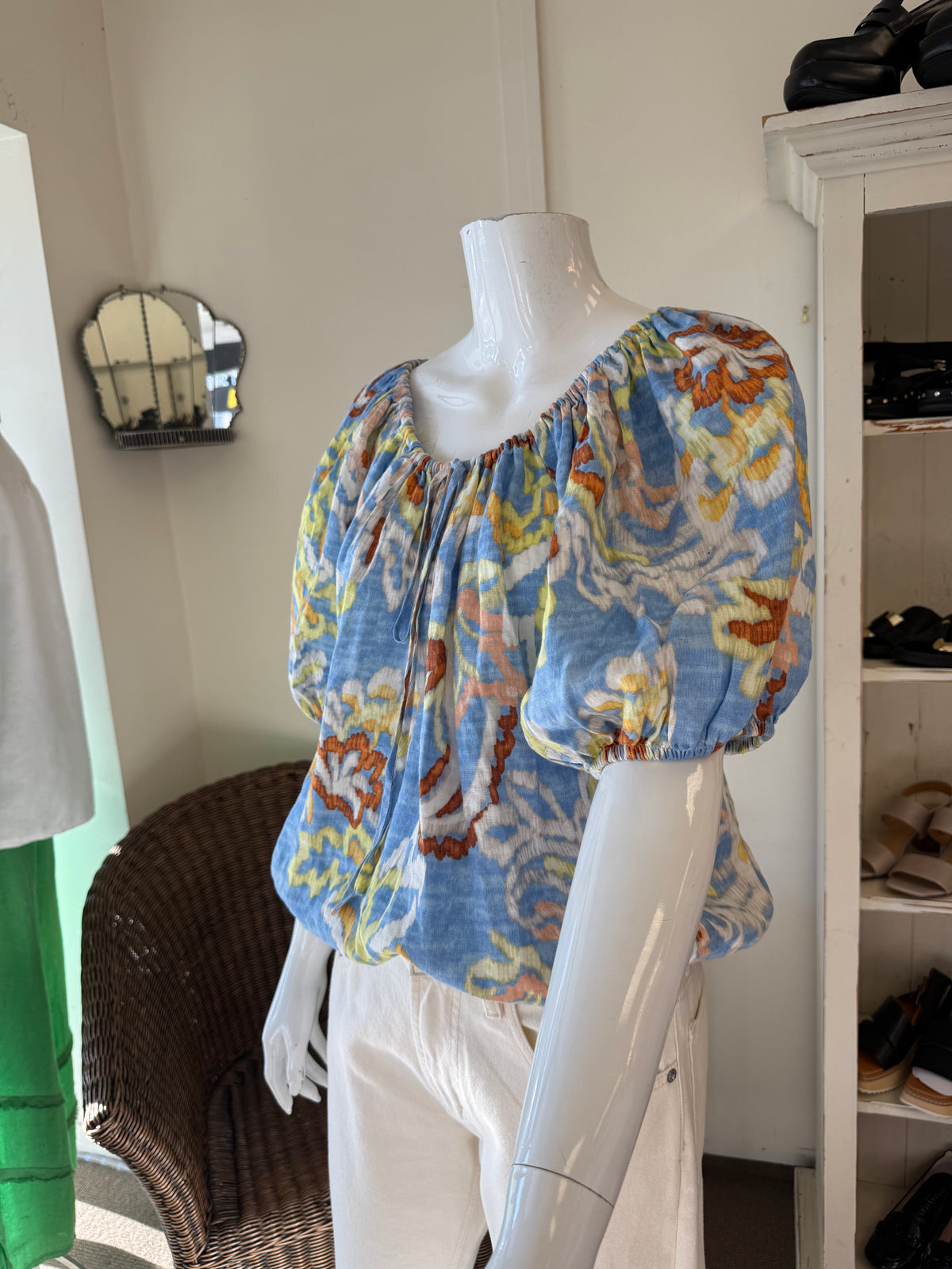 Zest Linen Top