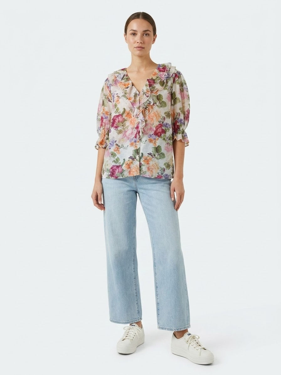Iris Maxi Top