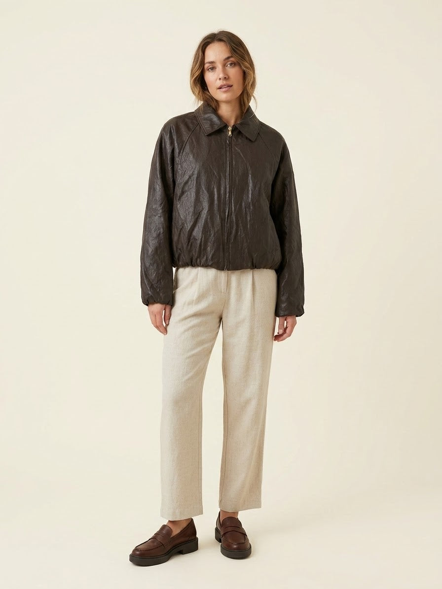 Stories to be told Through Bubble Hem Jacket