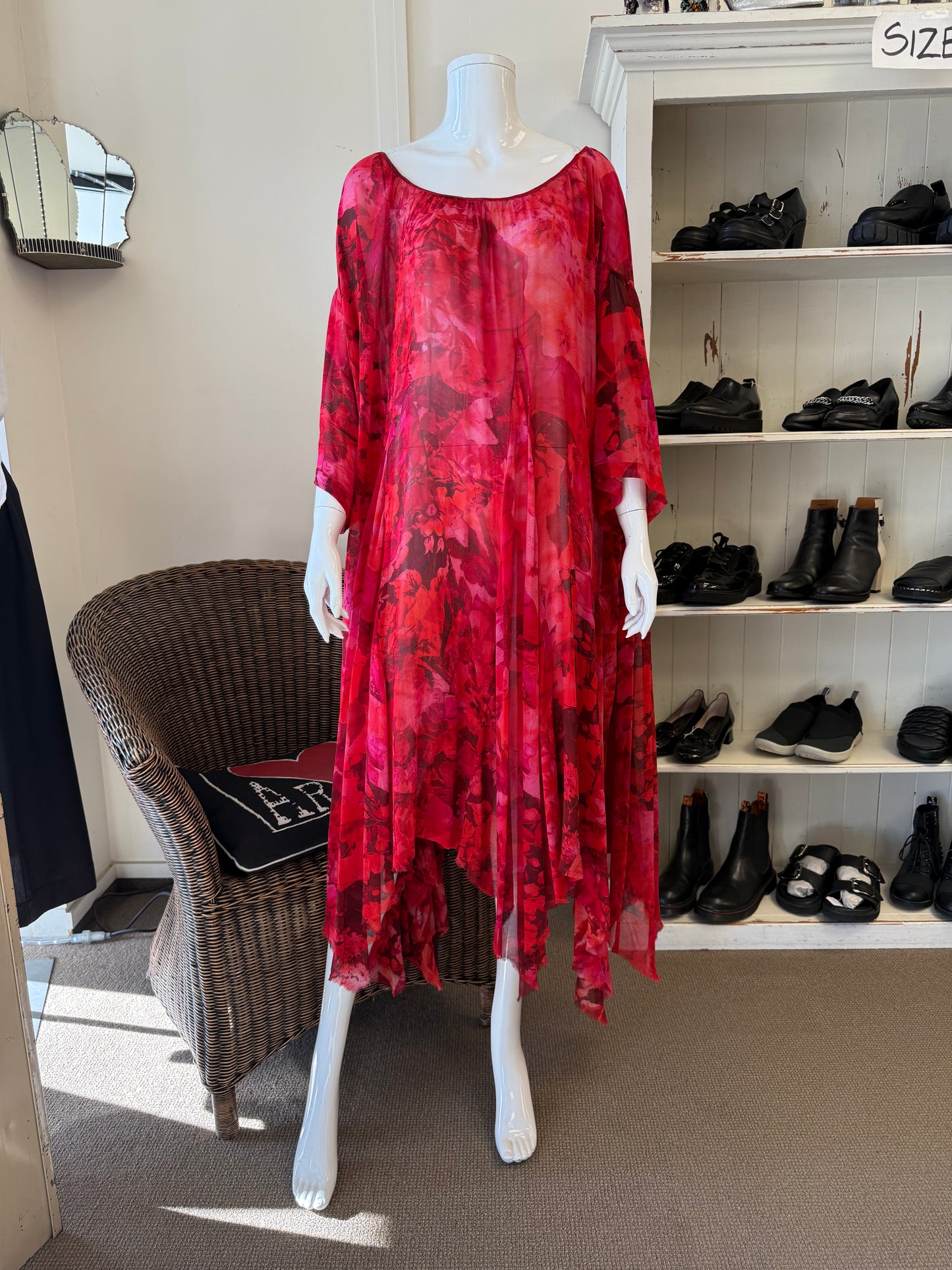 Jimmy D Silk Dress