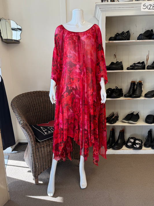 Jimmy D Silk Dress