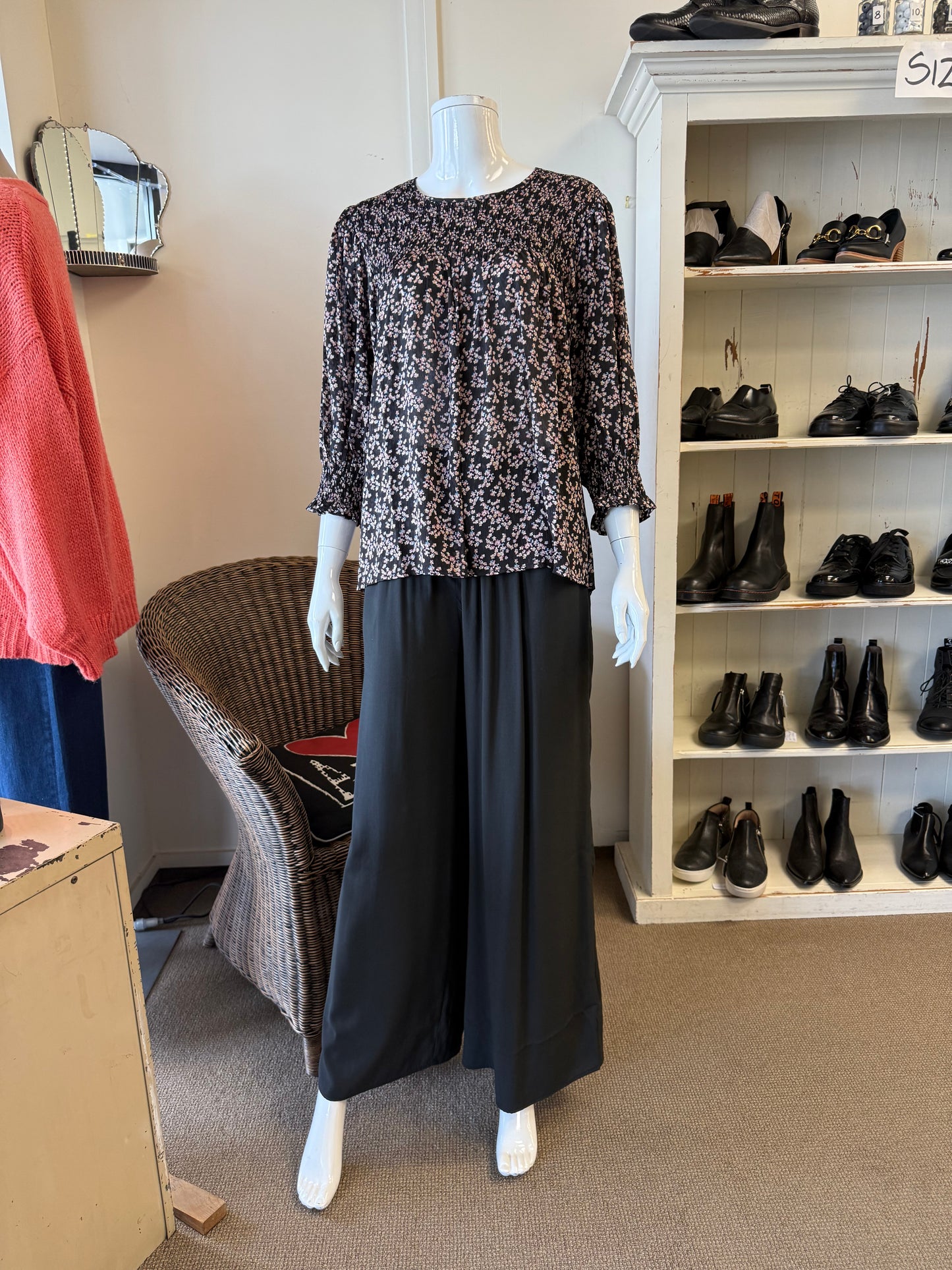Seeking Lola Shirred Top