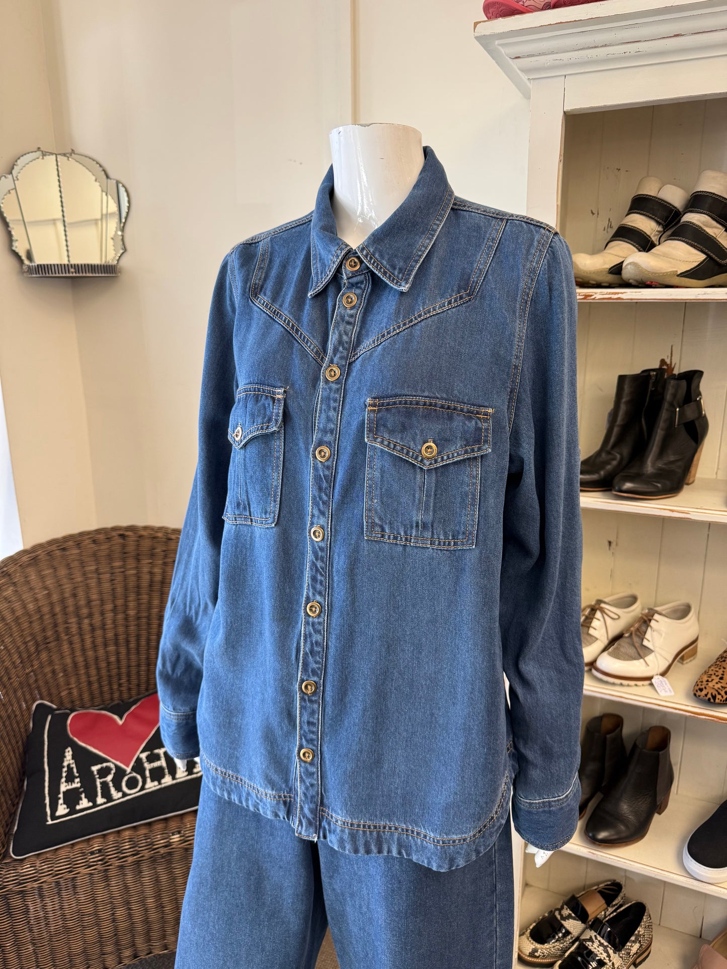 Boom Shanker Denim Shirt
