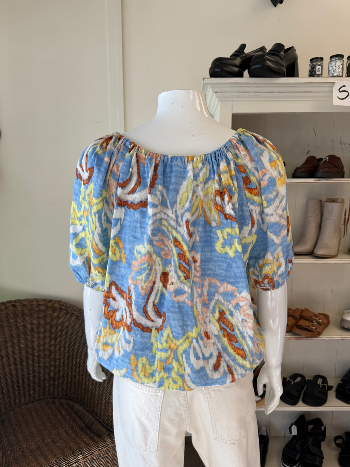 Zest Linen Top