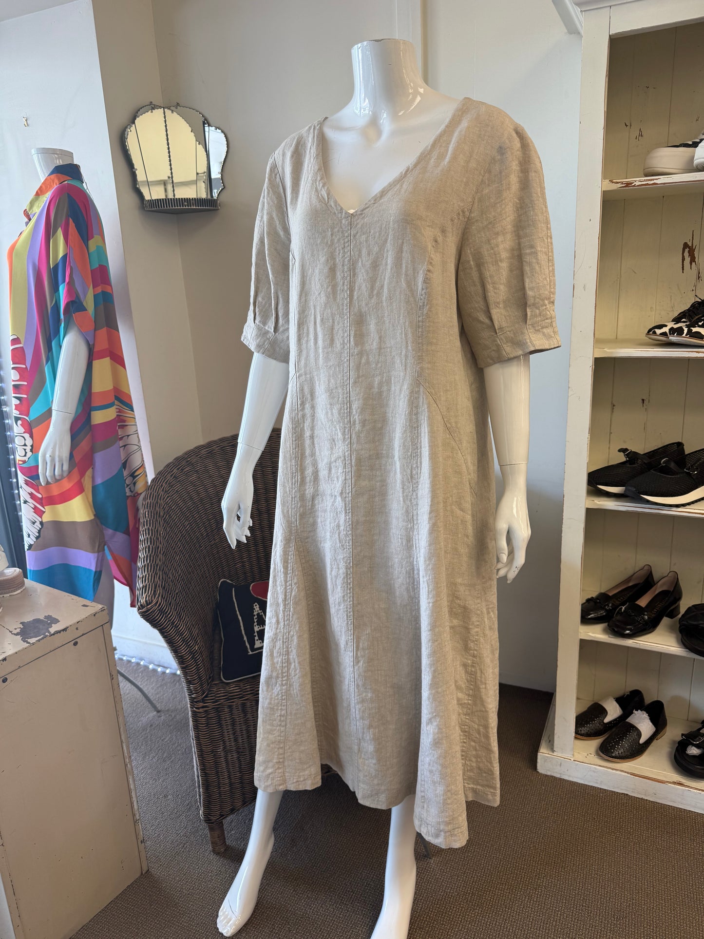 Verge Linen Dress