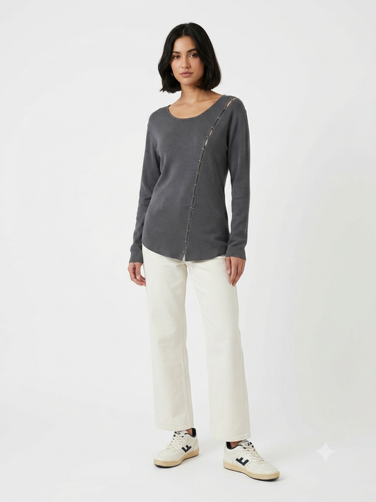 Marle Knit Top