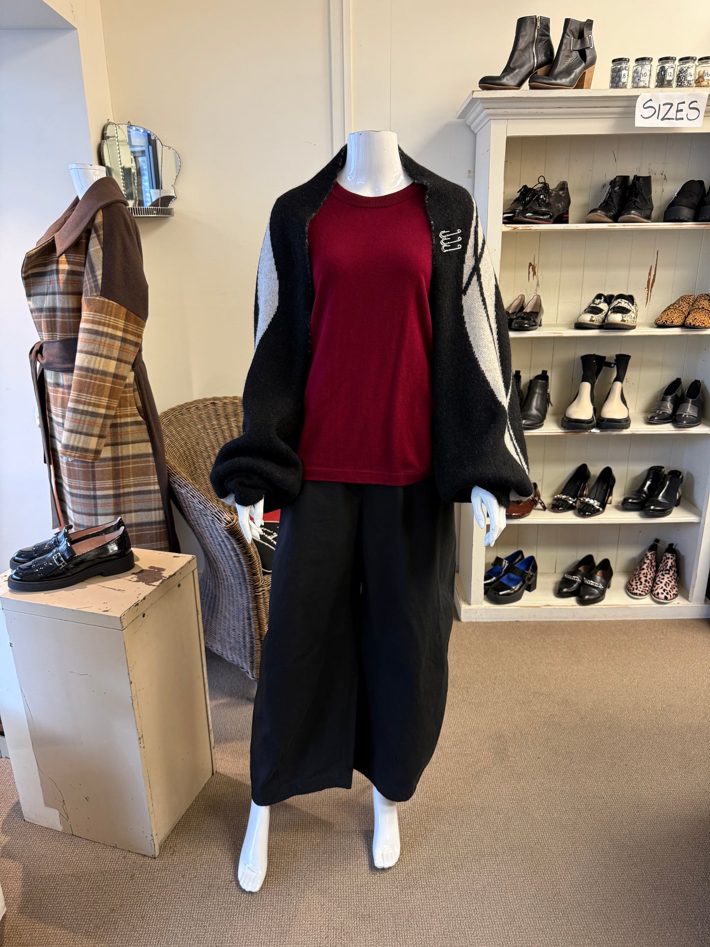 Bone & Arrow Knit Wrap