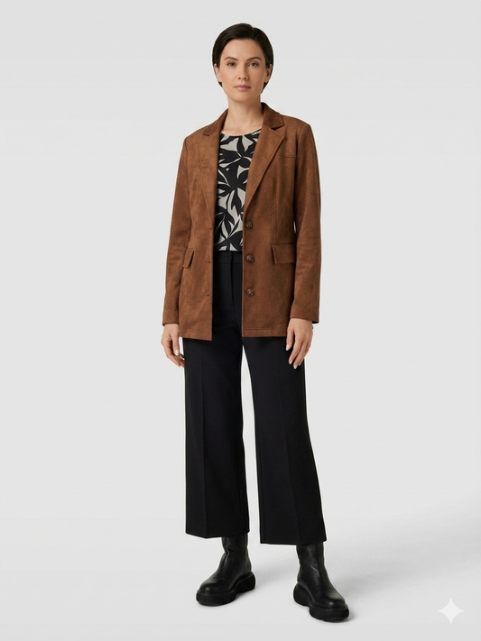 Max Bianca Suedette Jacket