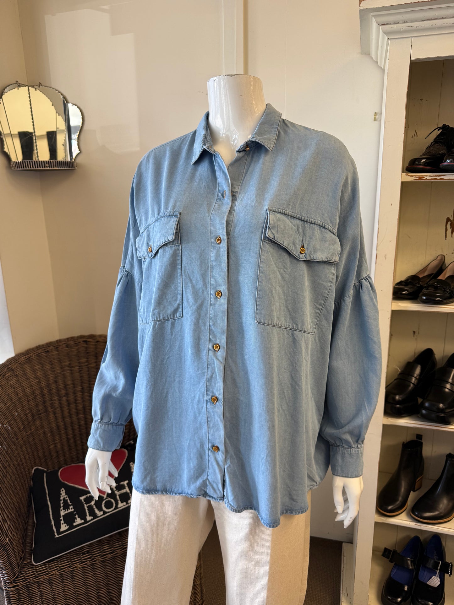 Sessùn Denim Shirt