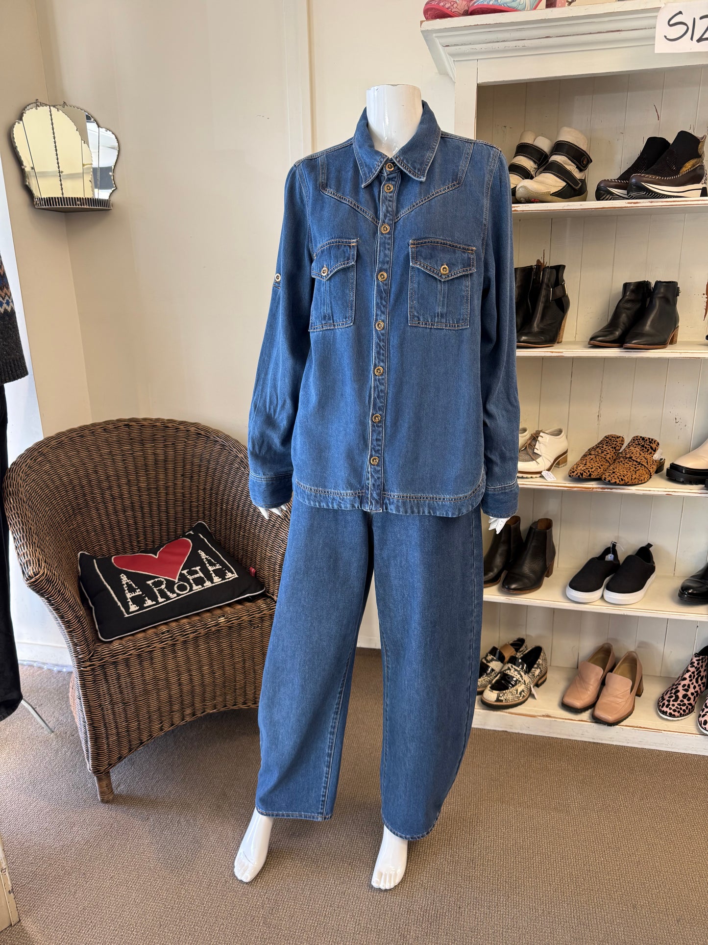 Boom Shanker Denim Shirt