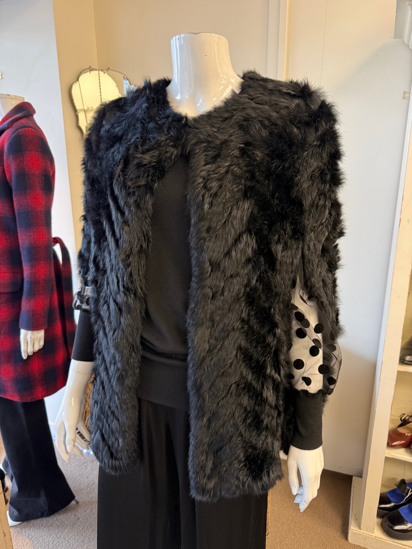 Random Fur Cape