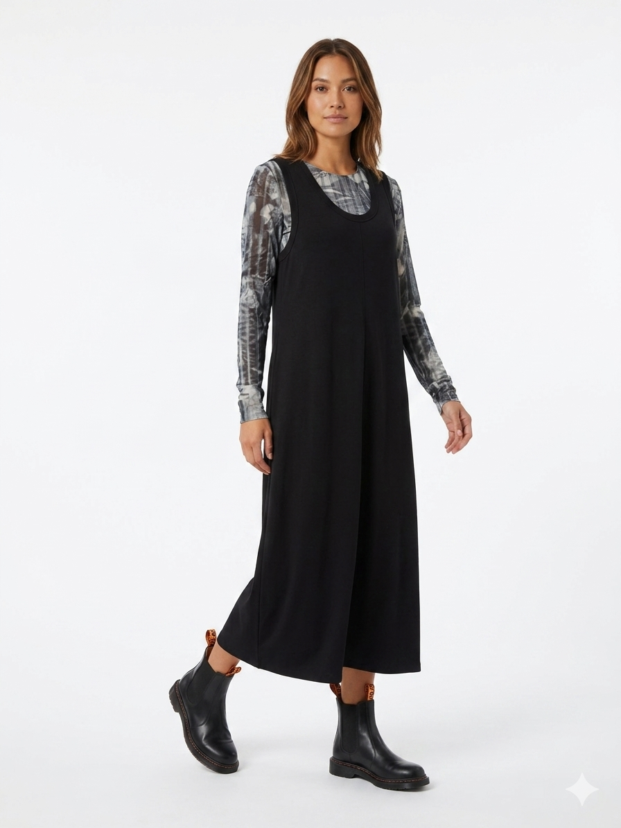 Country Roads Scoop Rib Dress