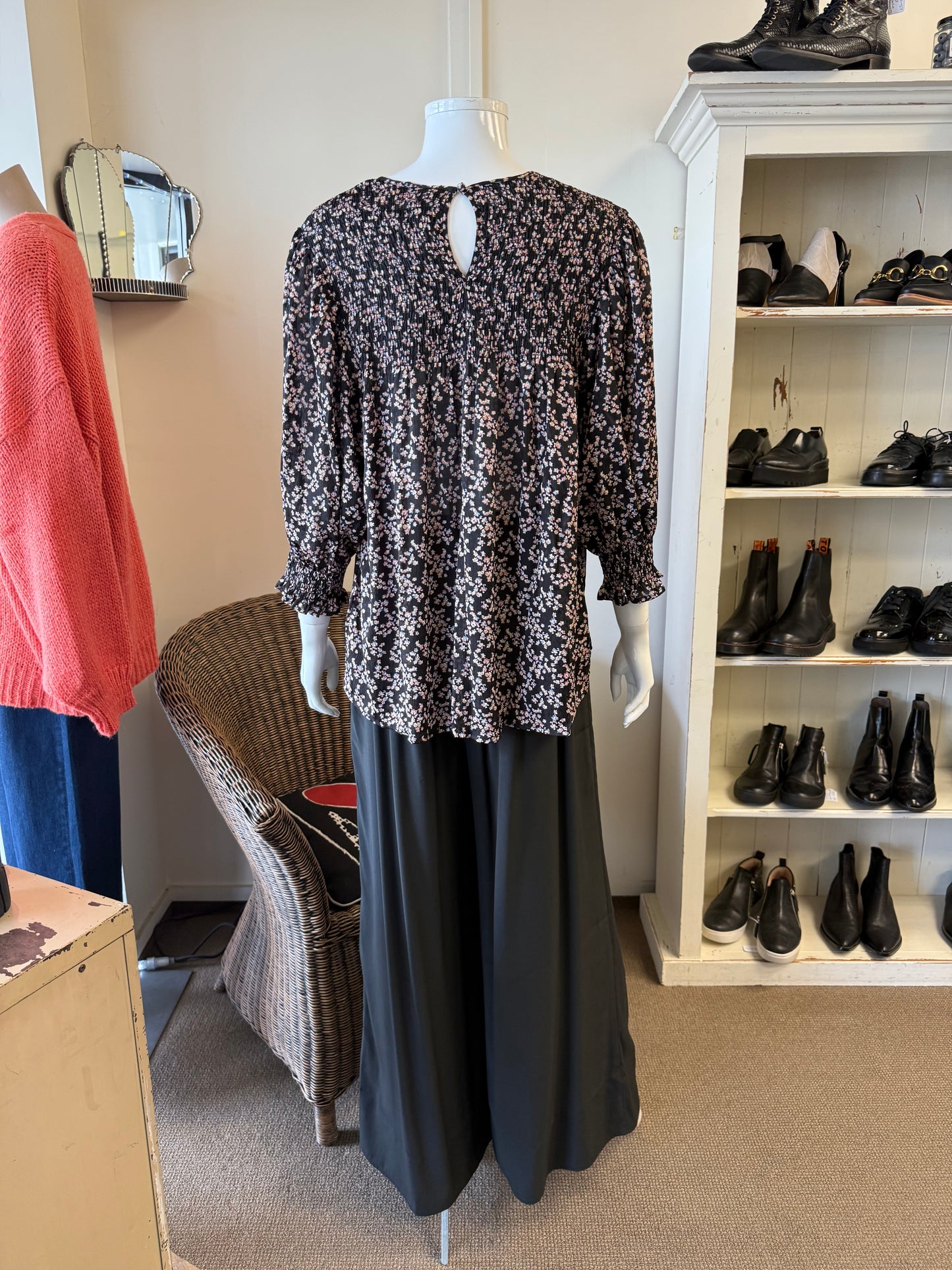 Seeking Lola Shirred Top