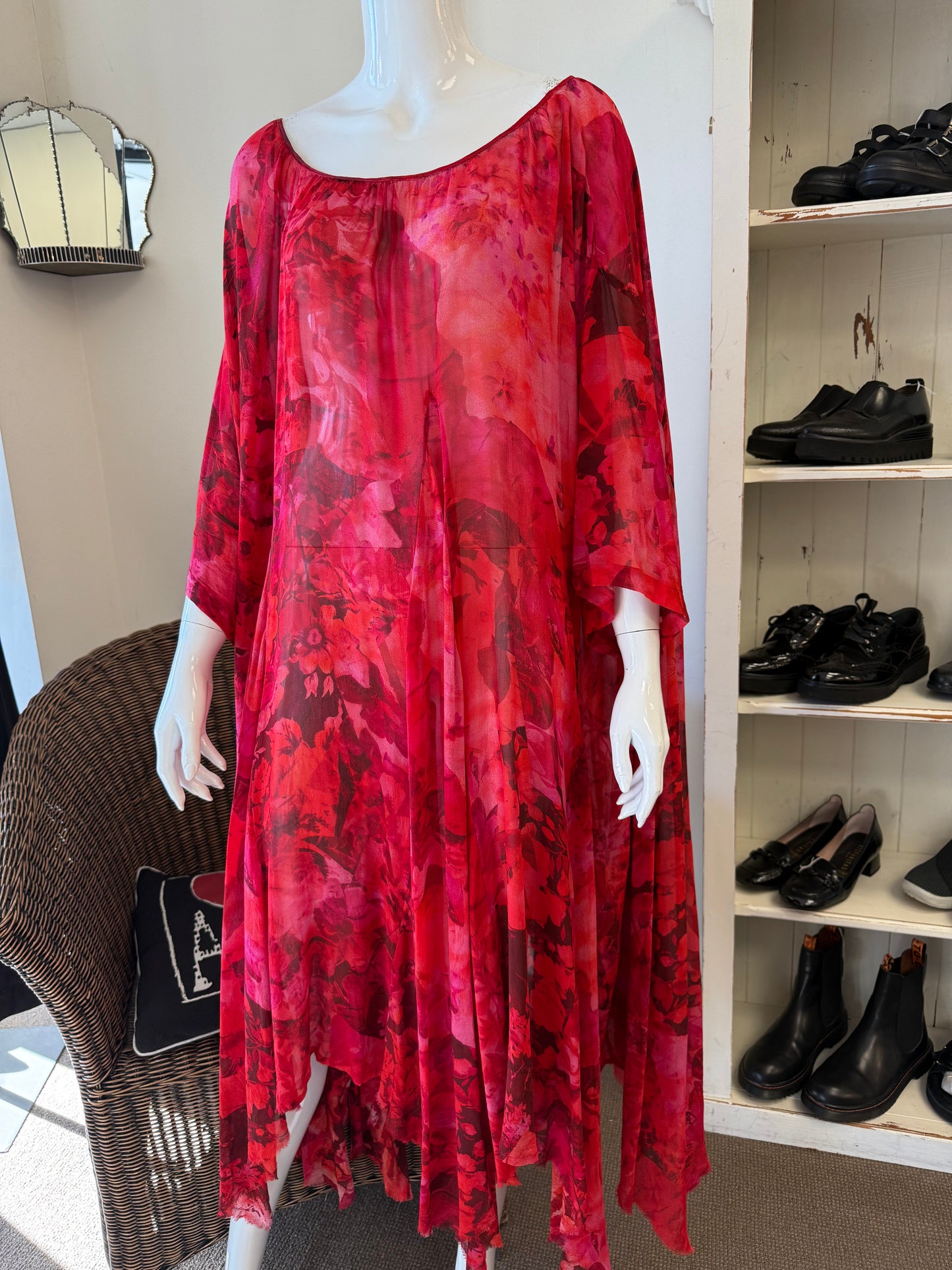 Jimmy D Silk Dress