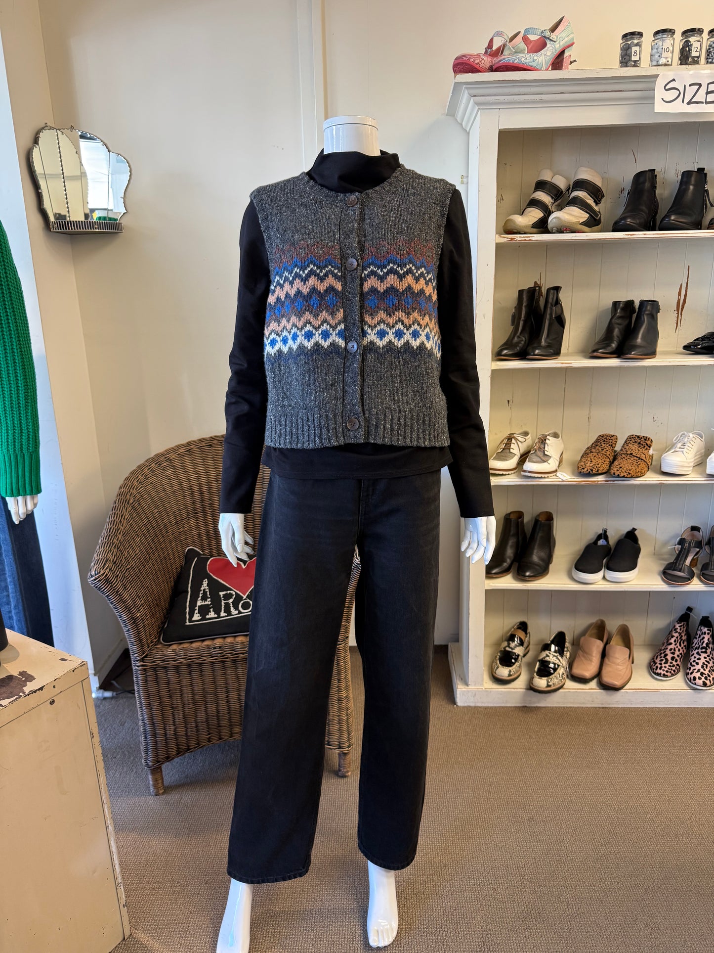 Cornwall Golden Light Knitted Vest