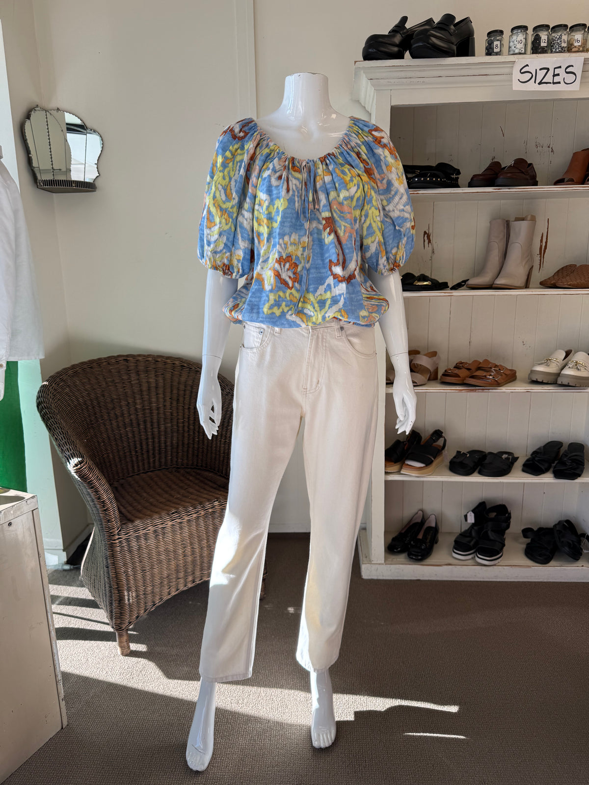 Zest Linen Top