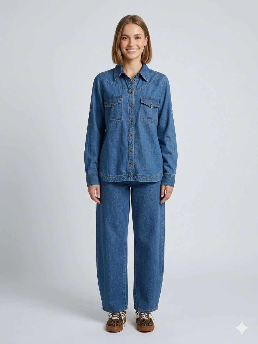 Boom Shanker Denim Shirt