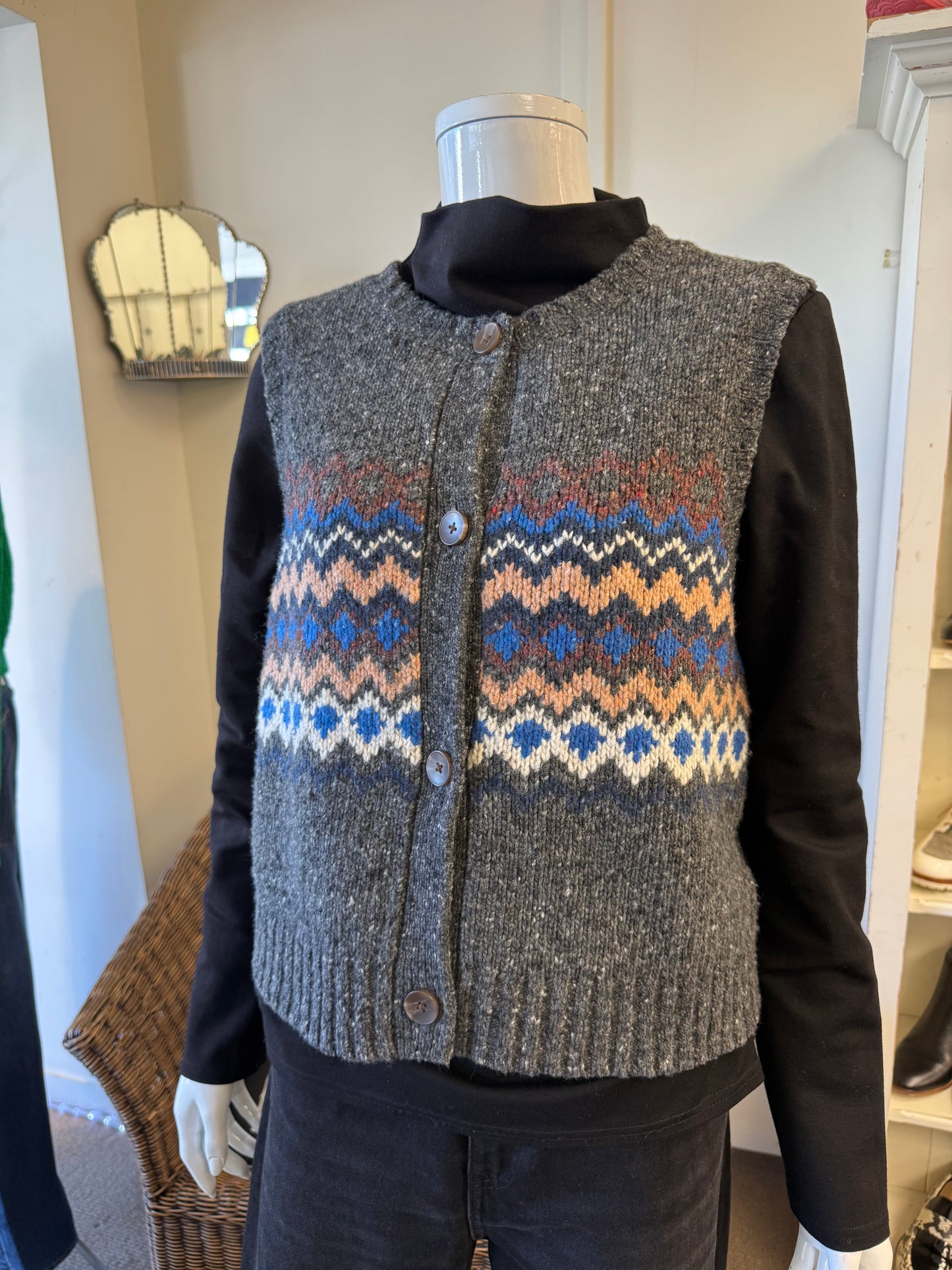Cornwall Golden Light Knitted Vest