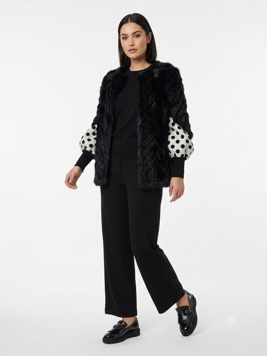 Random Fur Cape