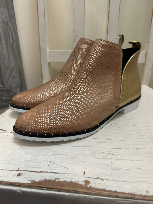 Hey Monday Boots, Size 38, Colour Tan, Gold