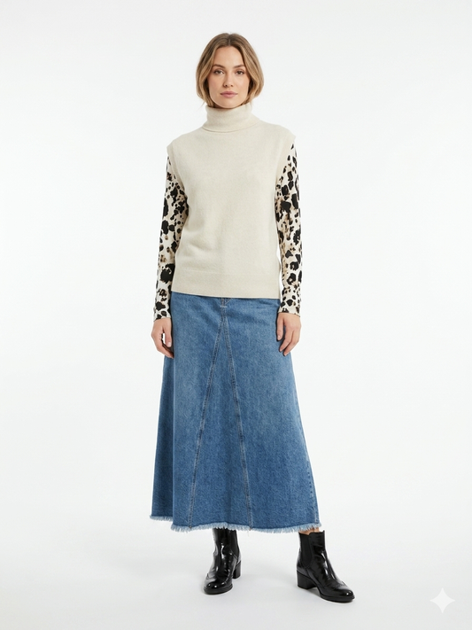 Laing Cashmere Sleeveless Knit