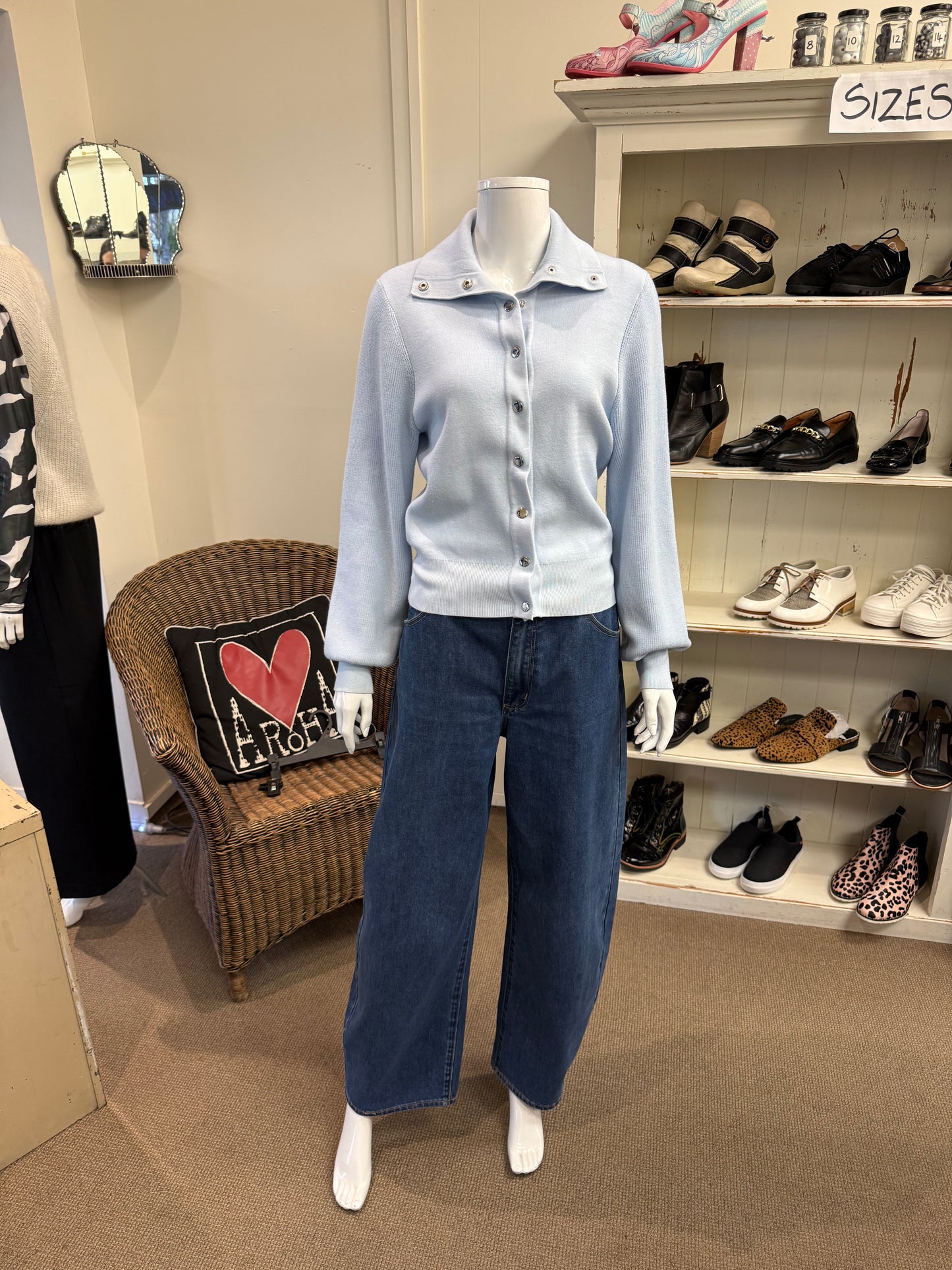 Seed Button Up Knit