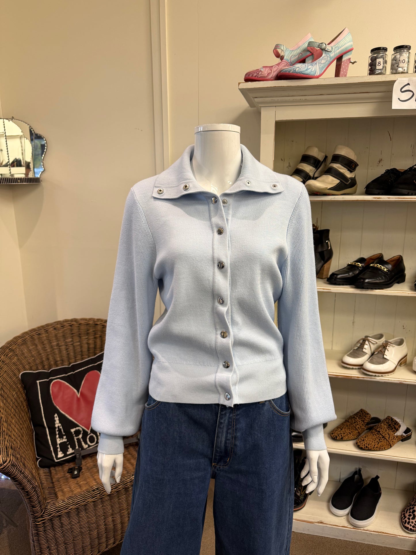 Seed Button Up Knit