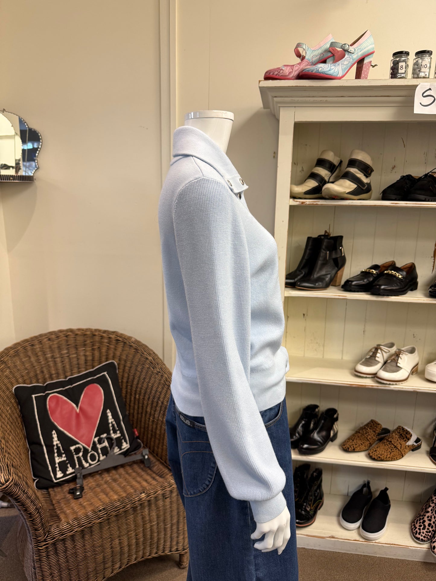 Seed Button Up Knit