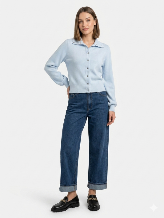 Seed Button Up Knit