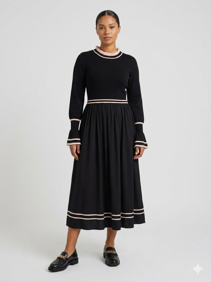 Coop Turn Up Knit Dress
