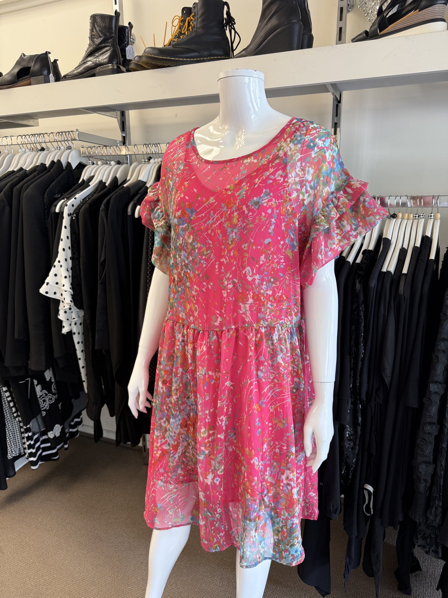 Coop Pink-a-Boo Dress