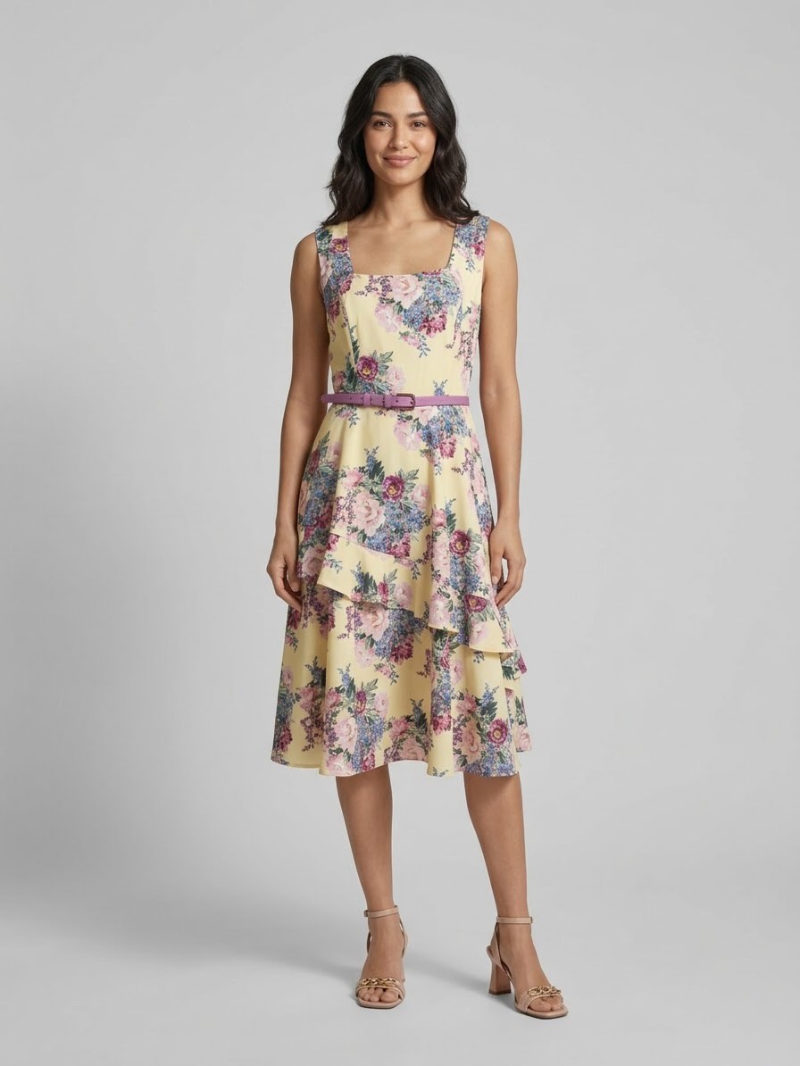 Review Floral Dress