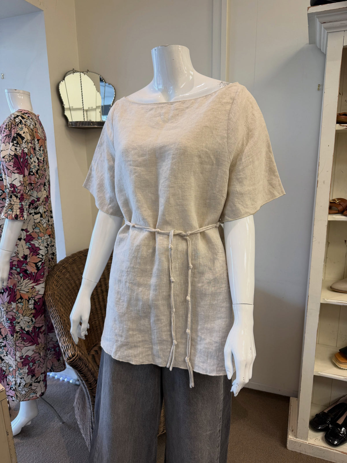 Marle Linen Top