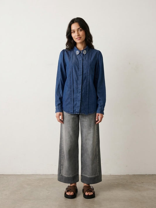 Salasai Violet Shirt